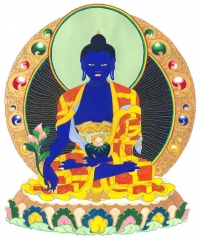 Medicine Buddha teaching via Zoom with Venerable Drubpon Ngawang