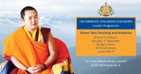 His Eminence Gyalwa Dokhampa London programme